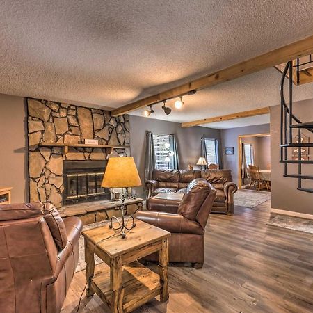 Rustic Ruidoso Cabin With Large Deck And Grill! Exterior photo
